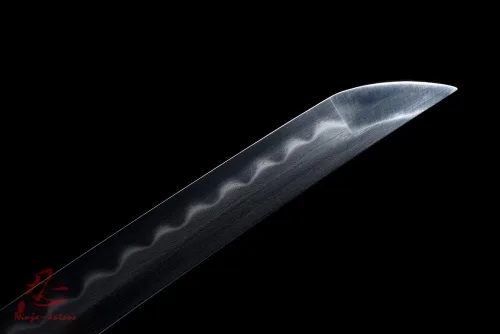 Vista 2 de Handmade Samurai Sword 40.6 Inch New Kill Bill Battle Ready Clay Tempered Folded Steel Samurai Katana Sharp Sword