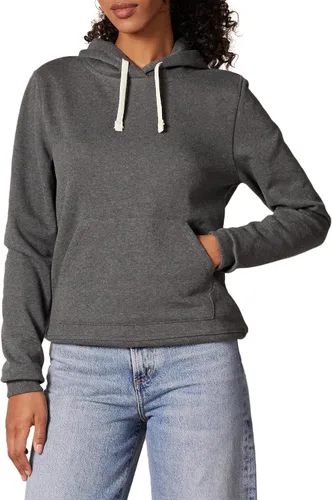 Vista 9 de Amazon Essentials Sudadera con capucha, de vellón, para mujer Negro