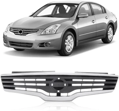 Vista 10 de CarPartsDepot Parrilla Rejilla Compatible con Nissan Altima (2002-2004 Altima de 4 Puertas)