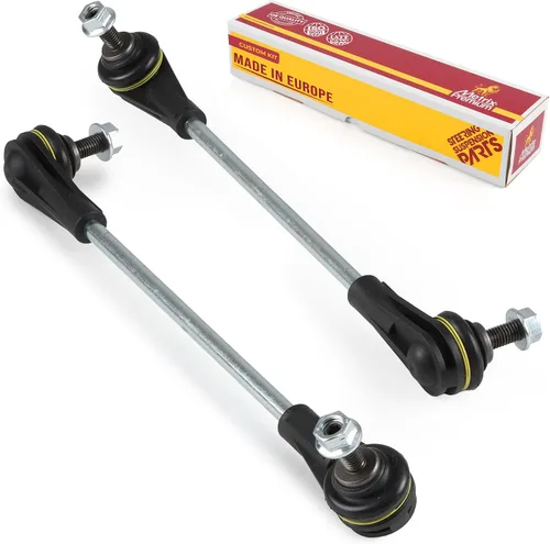 Vista 344 de Metrix Premium Piezas de Chasis - Kit de 2 piezas de Eslabón de Estabilización de Barra Antirrollio Delantera Compatible con 2006-2009 Mitsubishi