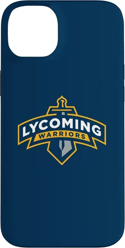 Vista 15 de Lycoming Warriors Sword & Shield Logo Lycoming College Case for iPhone 16