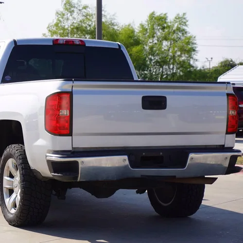 Vista 8 de Conjunto de luz trasera compatible con Chevy Silverado 1500 2500HD 3500HD 3500HD 2014-2019 con arnés de cableado, luces traseras de camioneta