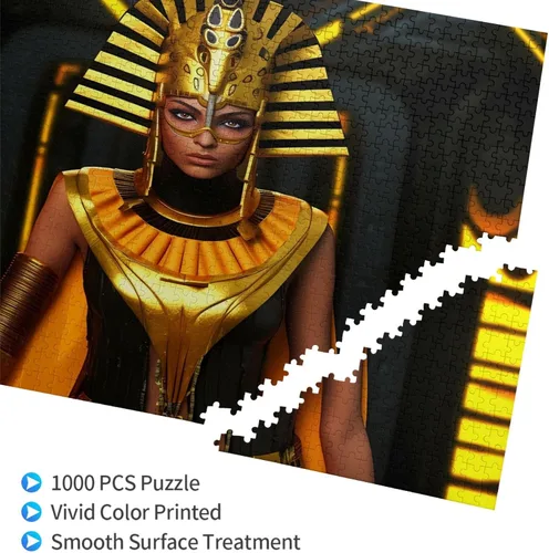 Vista 6 de Rompecabezas para adultos y familia, rompecabezas de 1000 piezas, hermosos rompecabezas de mujeres afroamericanas, formación afroamericana