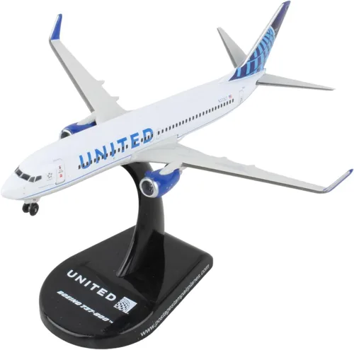 Vista 2 de United 737-800 1/300 2019 Livery PS5815-4