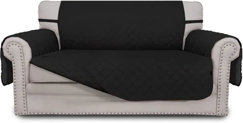 Vista 231 de Easy-Going - Funda reversible para sofá, resistente al agua, con varillas de espuma y correas elásticas, protector de muebles para mascotas y perros