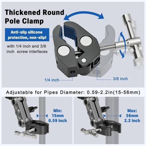 Vista 4 de Soporte para tableta para cinta de correr de bicicleta giratoria, soporte para iPad, soporte de manillar de bicicleta estática para bicicleta