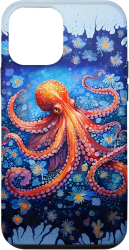 Vista 16 de Funda con diseño de criatura marina de pulpo Kraken para iPhone 17