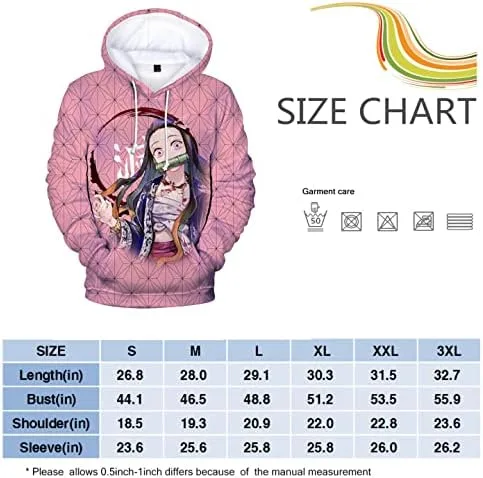 Vista 3 de Sudaderas con capucha de anime, sudadera con estampado 3D, sudadera unisex con estampado de cosplay