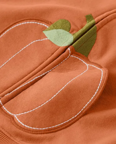 Vista 2 de Gymboree Sudadera con capucha y cremallera de manga larga para niñas y niños pequeños