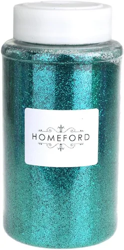 Vista 4 de Homeford Botella de purpurina fina, 1 libra a granel (negro)