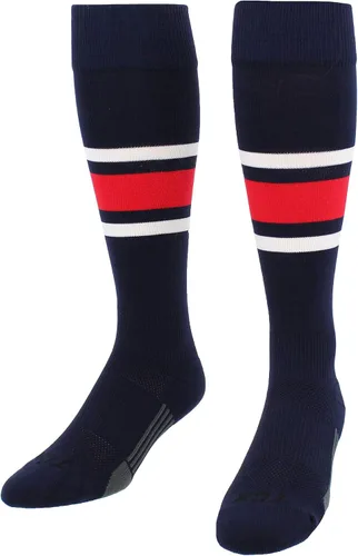 Vista 2 de TCK - Calcetines de béisbol o sóftbol para hombres o mujeres de la serie Dugout, mejoran el rendimiento