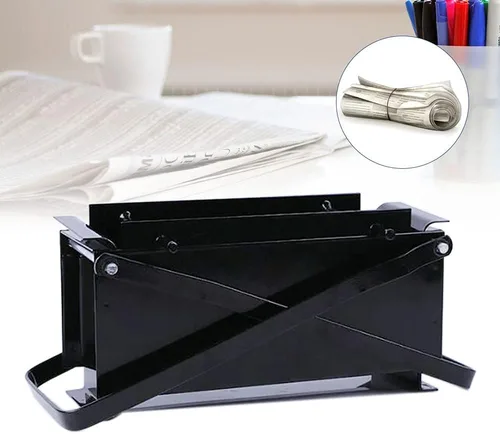 Vista 3 de Máquina de briquetas de periódico, máquina de briquetas de ladrillo, troncos de papel de alta resistencia, máquina de ladrillos de prensa de acero