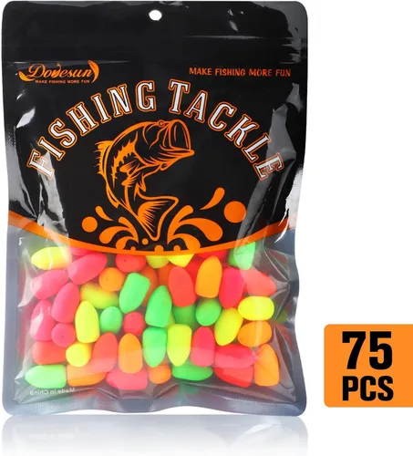Vista 7 de Dovesun 220/104/80/60/54/52/42 piezas Pompano Rig Floats para Surf Pesca Bobbers de espuma para pesca con mosca Bobbers Floats Kit