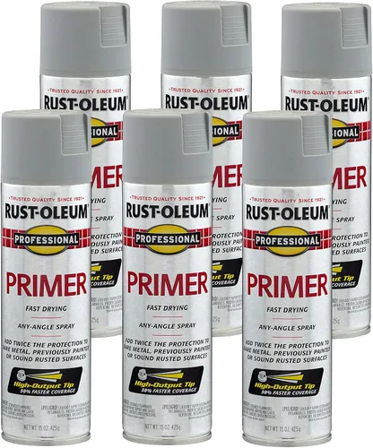 Vista 4 de Rust-Oleum profesional - pintura en aerosol para imprimación, 15 onzas, 7582838