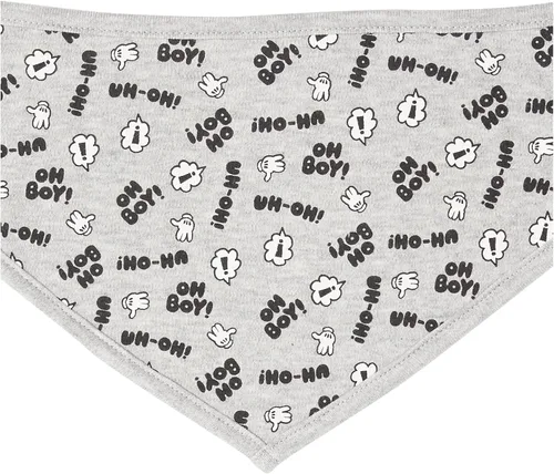 Vista 4 de Tienda Essentials Disney Marvel Baberos de Star Wars para bebé, paquete de 6 unidades Mickey Expressions, talla única