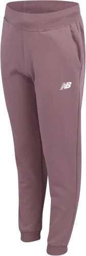 Vista 14 de New Balance Pantalones deportivos para niña, forro polar de mezcla de algodón suave con cordón y bolsillos (tallas 8-16)