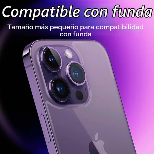 Vista 4 de Protector de pantalla trasera para iPhone 14 Pro Max (paquete de 2), iPhone 14 Pro Max, protector de vidrio trasero templado (6.7 pulgadas)