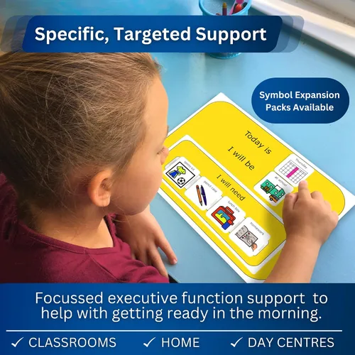 Vista 7 de Empaca tu bolsa, Preparándose el horario visual para niños con autismo