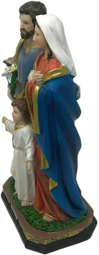 Vista 2 de Sagrada Familia - Figura religiosa de la Sagrada Familia (11.8 in)