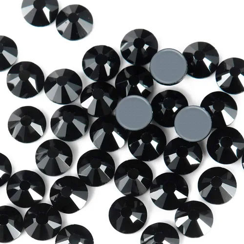 Vista 18 de Dowarm 1440 diamantes de imitación de cristal termofijos, cristales de fijación en caliente para ropa de manualidades, cristal de parte trasera