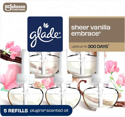Vista 15 de Glade PlugIns - Repuestos de ambientador, aceites esenciales perfumados para el hogar y el baño, aroma Apple Cinnamon, 3.35 onzas líquidas, 5