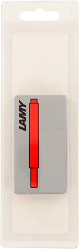 Vista 4 de Lamy Cartuchos de tinta para pluma estilográfica, tinta roja, paquete de 10 (LT10RD)