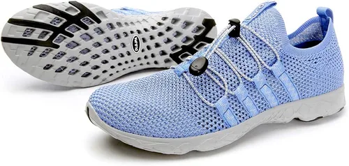 Vista 9 de DLGJPA - Zapatos deportivos Aqua ligeros para agua para hombre zapatos de secado rápido para deportes y para caminar