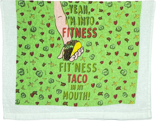 Vista 8 de Crazy Dog T-Shirts But First Tacos - Toalla de té divertida y sabrosa comida mexicana Cute Dish Towel, Absorbent, Funny Kitchen Towels, Cinco De