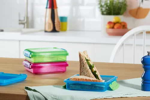 Vista 2 de Sistema To Go Collection - Caja para sándwiches, recipiente para comida, recipientes para alimentos, Variados