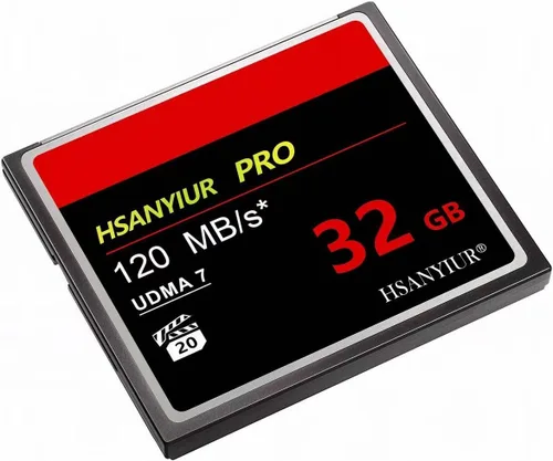 Vista 2 de Tarjeta de memoria original de alta velocidad de la cámara CF de 32 GB UDMA
