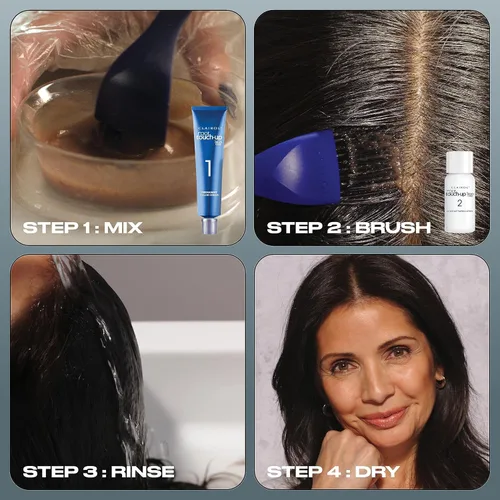 Vista 111 de Clairol Root Touch-Up de Nice'n Easy Tinte Permanente para el Cabello, 10 Rubio Extra Claro, Paquete de 1 Clairol Root Touch Up - Tinte permanente
