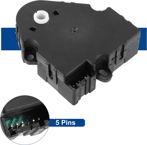 Vista 5 de ACROPIX Actuador de puerta de aire de repuesto para Ford Fusion - Paquete de 1 negro
