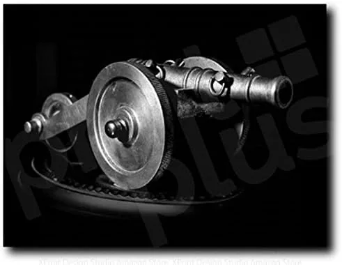 Vista 2 de Cannon Weapon Canvas Fine Art Print Home Wall Decor (Art Print 25in x 18.5in)