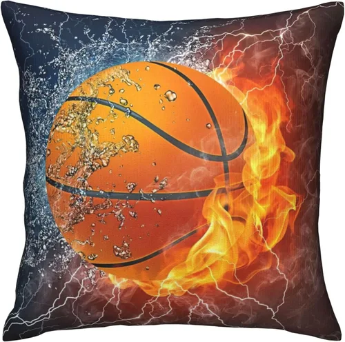 Vista 9 de Funda de cojín cuadrada de felpa corta súper suave para decoración del hogar, con cremallera invisible, 18 x 18 pulgadas, sin relleno, temática