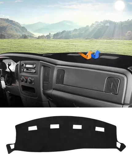 Vista 87 de Autorder Alfombrilla de cubierta de tablero para Toyota 4Runner 2003 2004 2005 2006 2007 2008 2009 Accesorios Cubierta de tablero de terciopelo