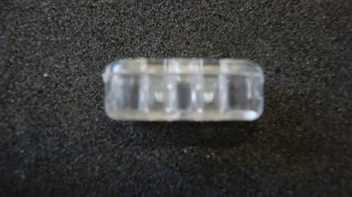 Vista 3 de Conector de cadena de plástico transparente RollEase para cadena de cuentas #10 o #6 para persianas enrollables