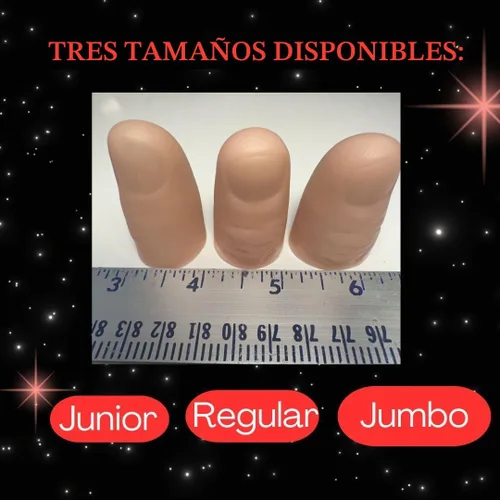 Vista 5 de D'lite Juego de trucos de iluminación de pulgar mágico, 2 dedos mágicos originales increíbles y ultra brillantes, trucos de magia de primer plano