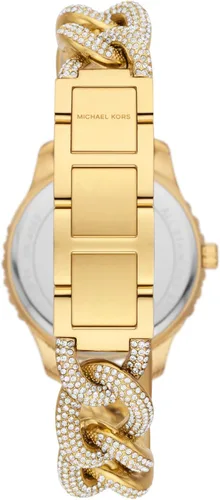 Vista 3 de Michael Kors Layton - Reloj cronógrafo de acero inoxidable