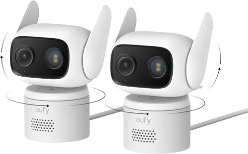 Vista 14 de eufy Security Cámara interior/exterior C31 (paquete de 2), IP66, sin Negro
