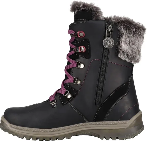 Vista 6 de Santana Canada Milly para mujer en marrónborgoña