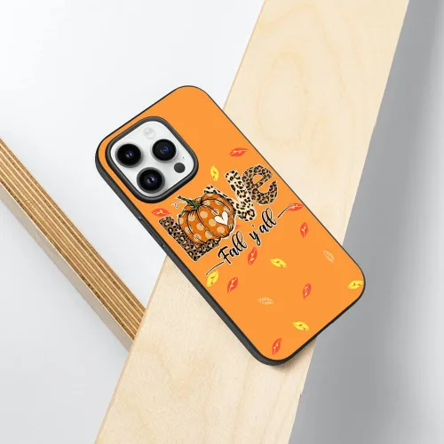 Vista 4 de Fall Love - Funda para iPhone 16, 15, 14, 13, 12, 11 Pro Max, Galaxy S25, S24, S23, S22, S21, FE Note 20, Ultra A16, A15, A14, A54, A53, A03S, A13