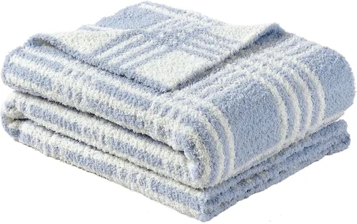 Vista 12 de CREVENT Manta de bebé de 75x100cm de punto suave y cálida de 30"x40" para niñas y niños, esenciales para recién nacidos, regalo para baby shower