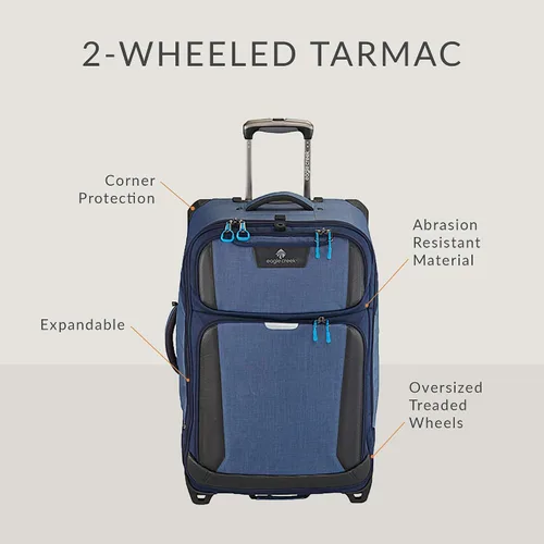 Vista 5 de Eagle Creek Tarmac - Maleta con ruedas de 2 ruedas, Negro asfalto), EC0A34P6199