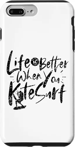 Vista 9 de iPhone 15 Life Is Better When You Kitesurf Kitesurfer Kitesurfing Case