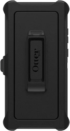 Vista 7 de OtterBox Funda para Galaxy Note20 5G Defender Series, color negro, resistente y duradero, con protección de puerto, incluye soporte de clip
