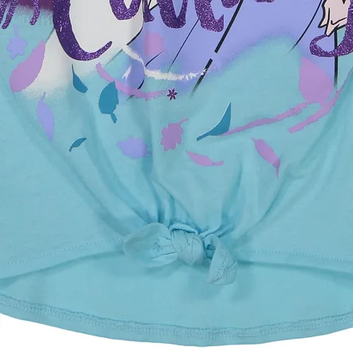 Vista 7 de Disney Minnie Mouse Frozen - Camiseta sin mangas y pantalones cortos conjunto de 4 piezas
