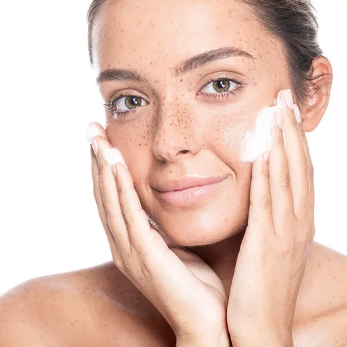 Vista 2 de Numis Med Jabón facial y corporal pH 5.5 para pieles sensibles, gel de baño hidratante enriquecido con vitamina B5 para piel seca, lavado de baño