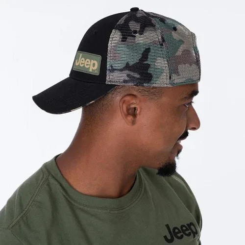 Vista 2 de Jeep Woodland Camo - Gorra de malla trasera