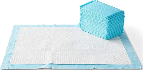 Vista 8 de Amazon Basics Almohadillas absorbentes para orinar para perros y cachorros con diseño de 5 capas a prueba de fugas y superficie de secado rápido