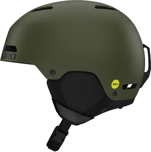 Vista 48 de Giro Ledge MIPS - Casco de nieve (Combo) Matte Trail Green - Polvo de nube verde